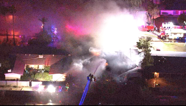 First-alarm house fire in Tempe
