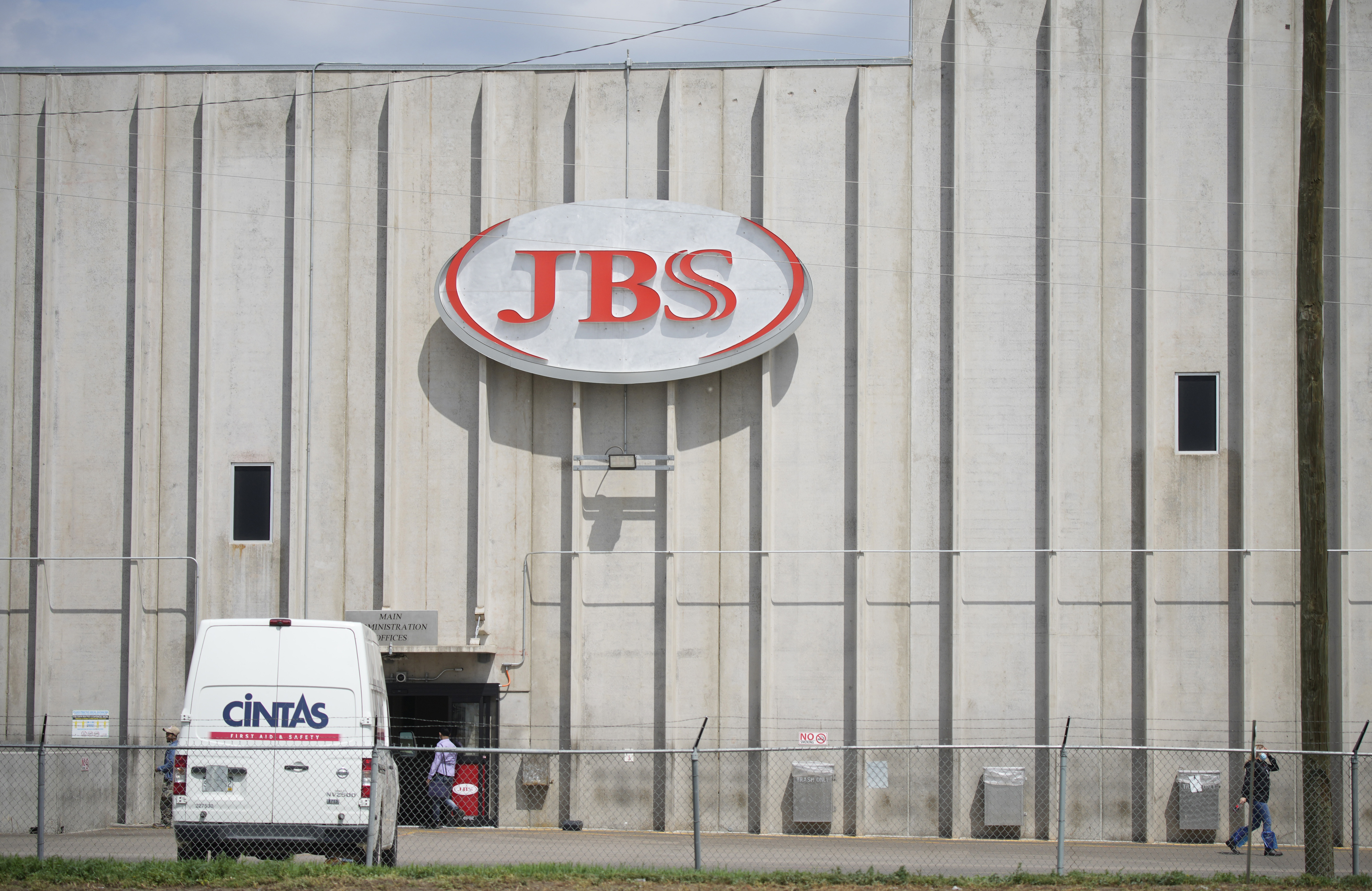 JBS meat processing plant in Greeley