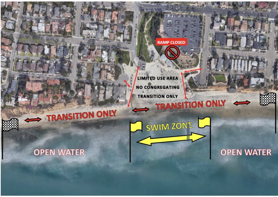 Moonlight Beach reopening