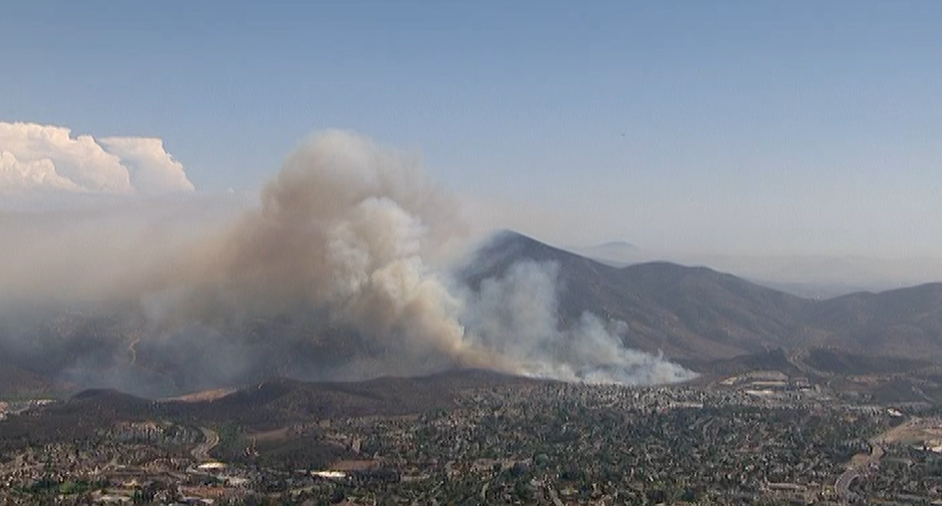 SPRING VALLEY BRUSH FIRE