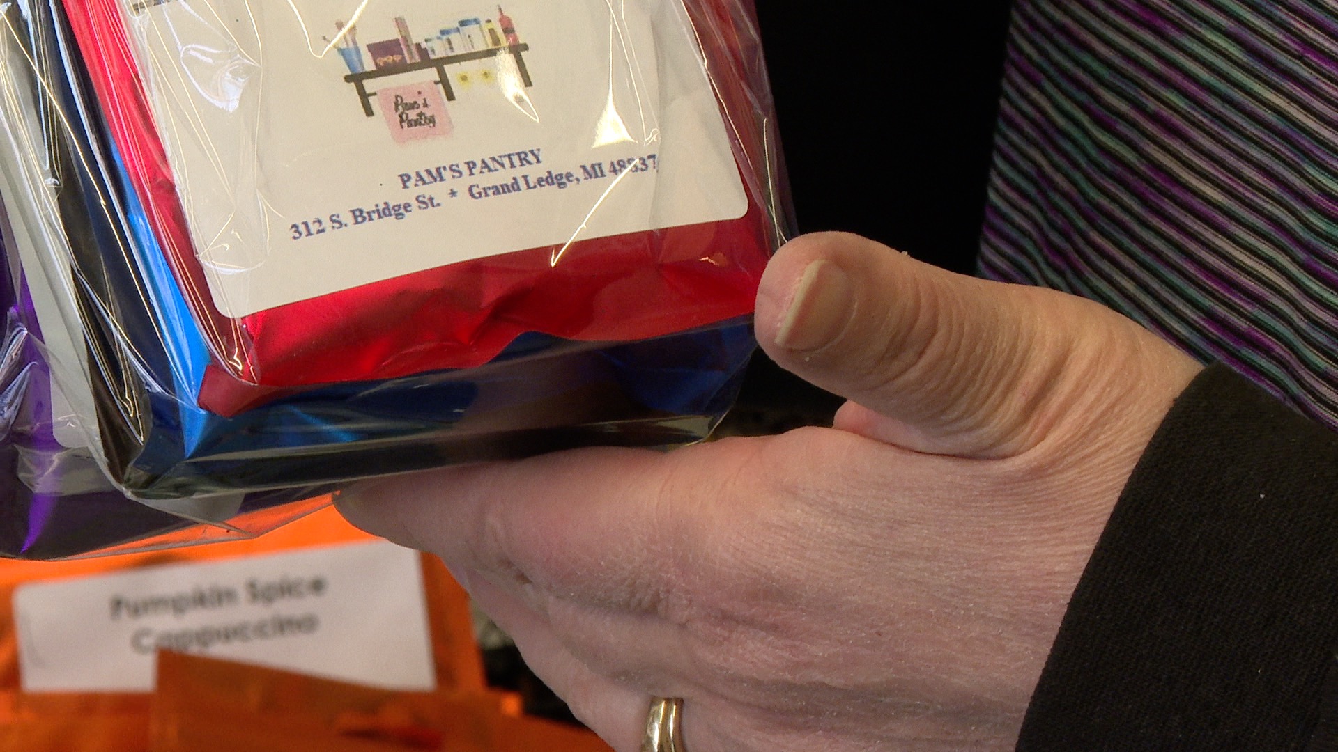 Pam's Pantry coffee bag