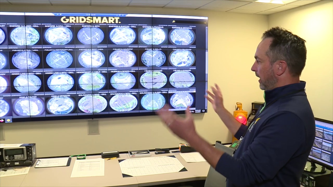 GR Traffic Management Center camera display