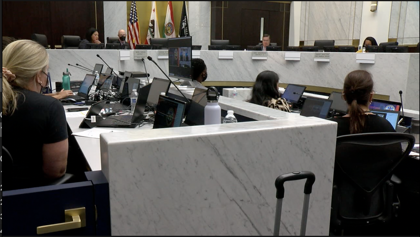 San Diego County Board Of Supervisors Hold Transparency Committee on Tuesday Evening.