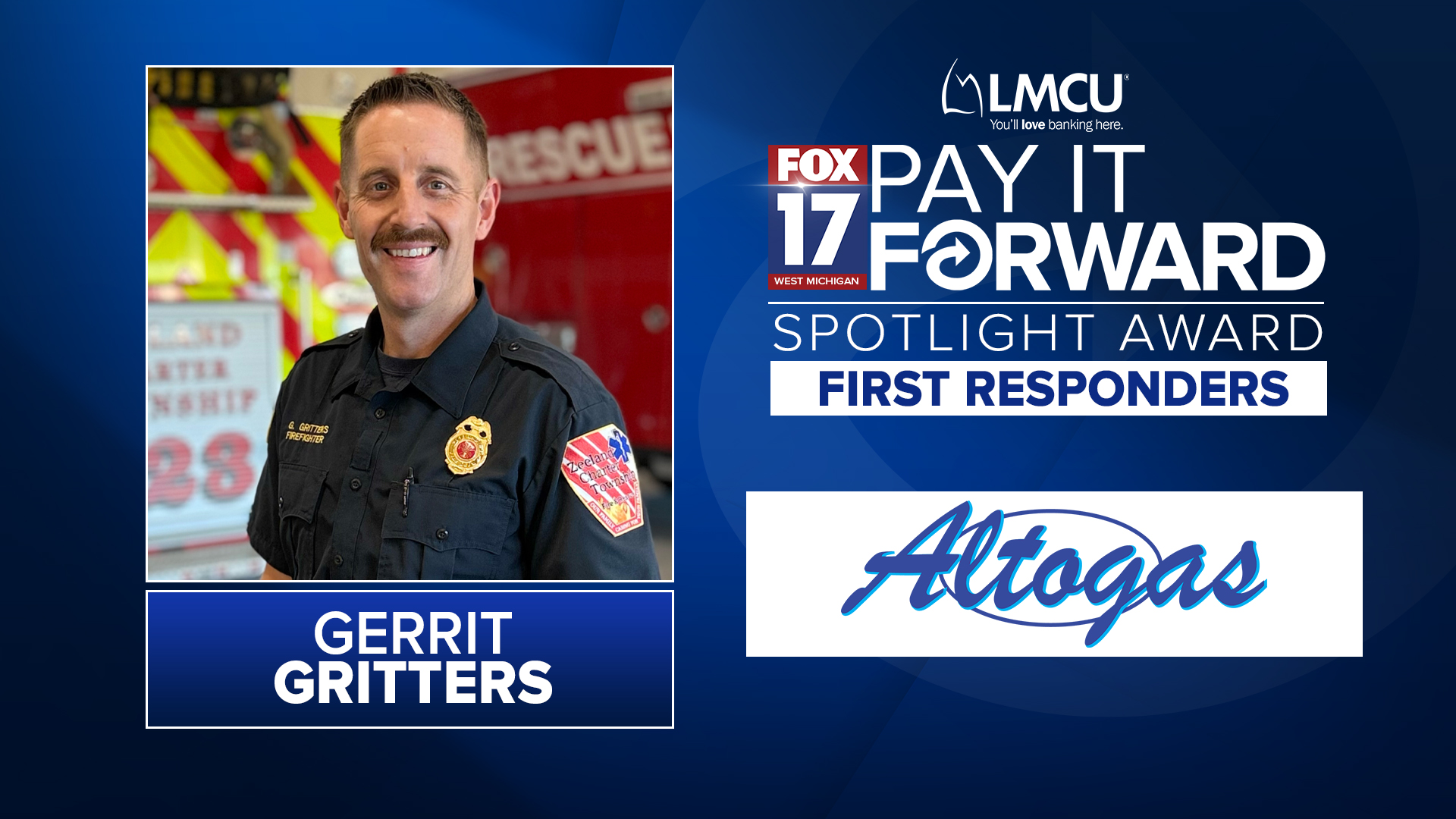 Gerrit Gritters Spotlight Award