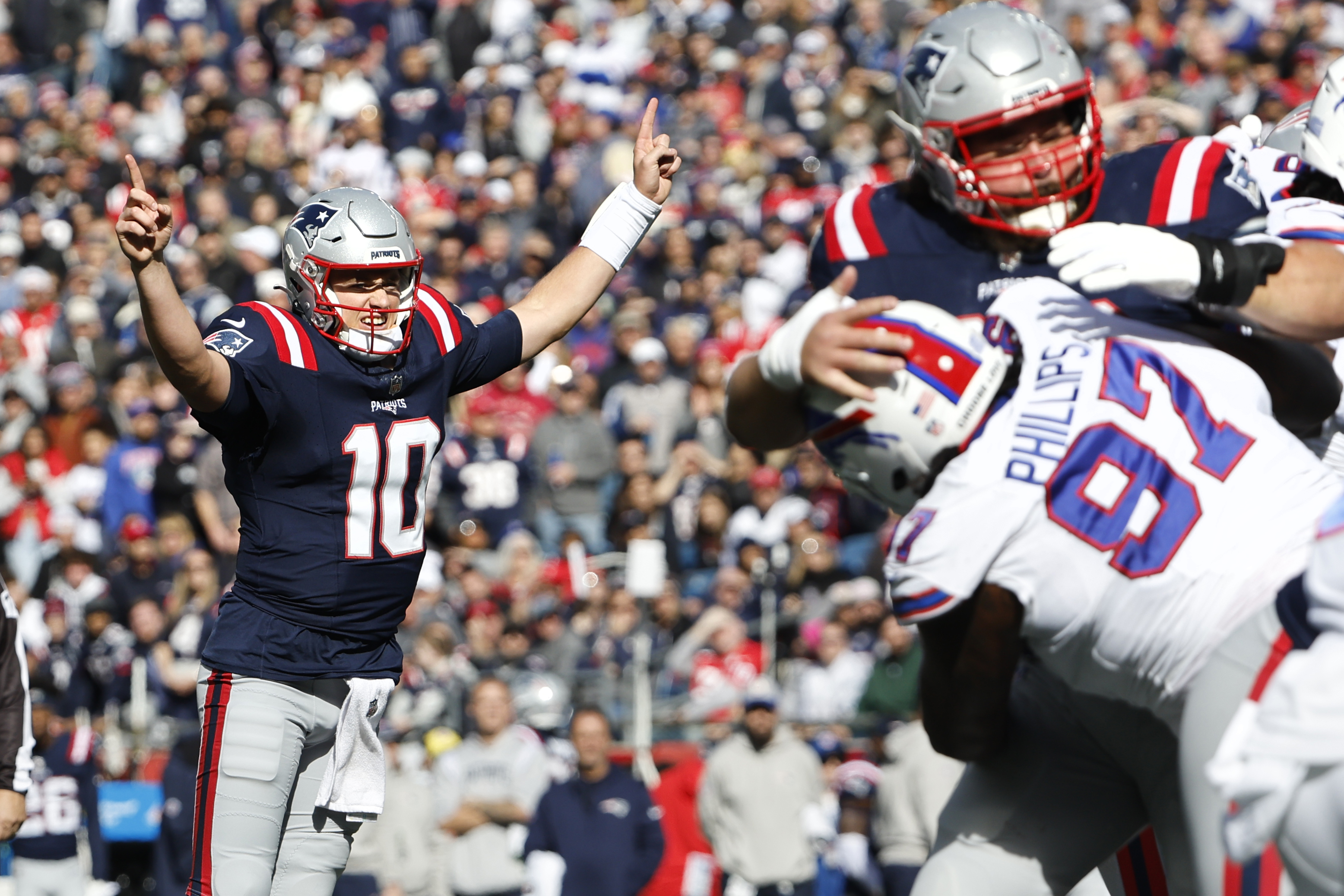 APTOPIX Bills Patriots Football