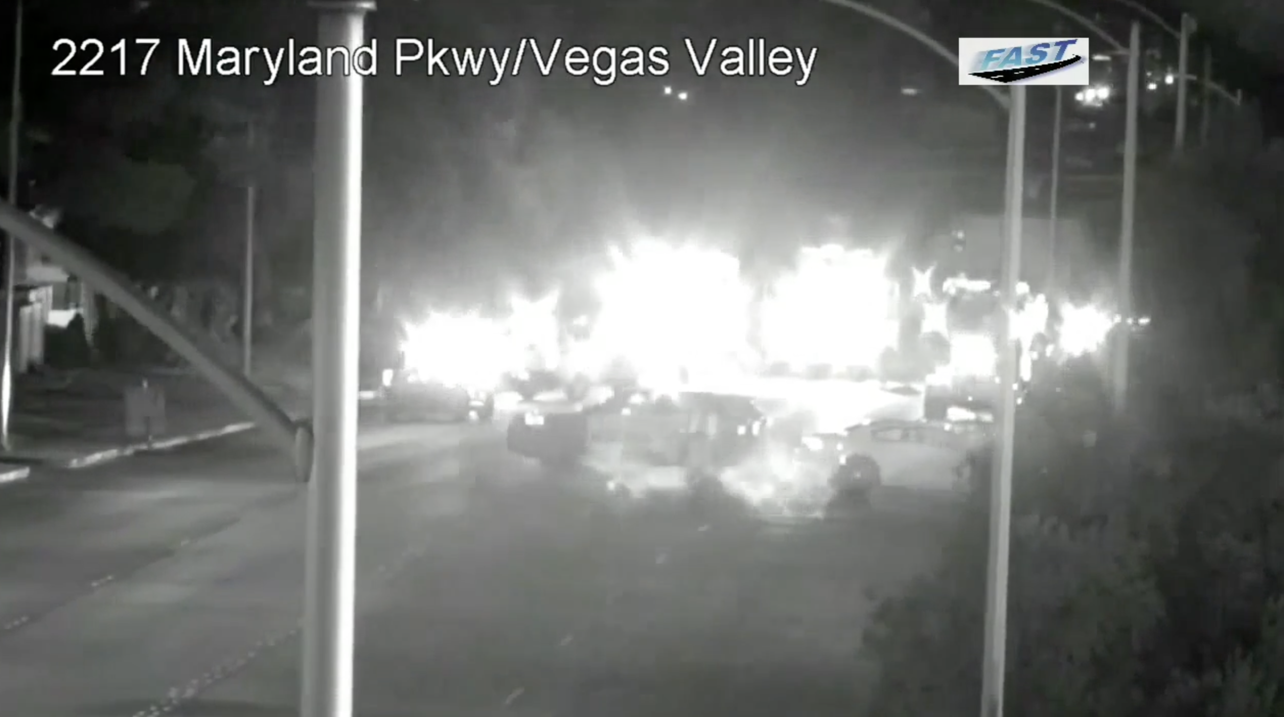 Fire on vegas valley drive and casa vegas street