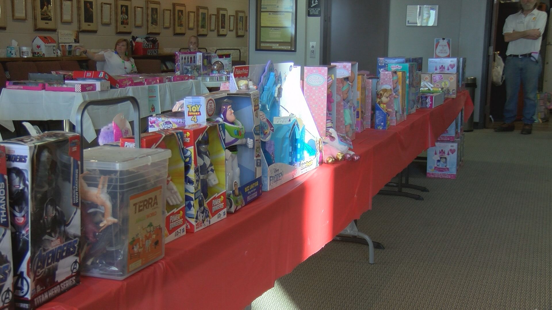 Toy drive for families displaced by asbestos in apartments