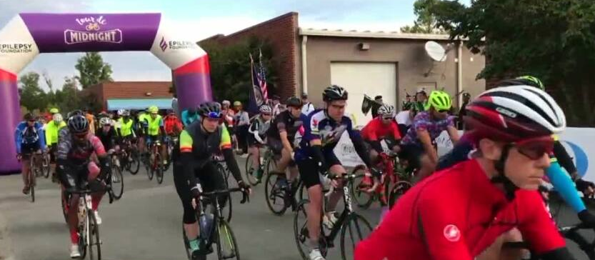 Tour de Midnight benefits the Epilepsy Foundation of Virginia