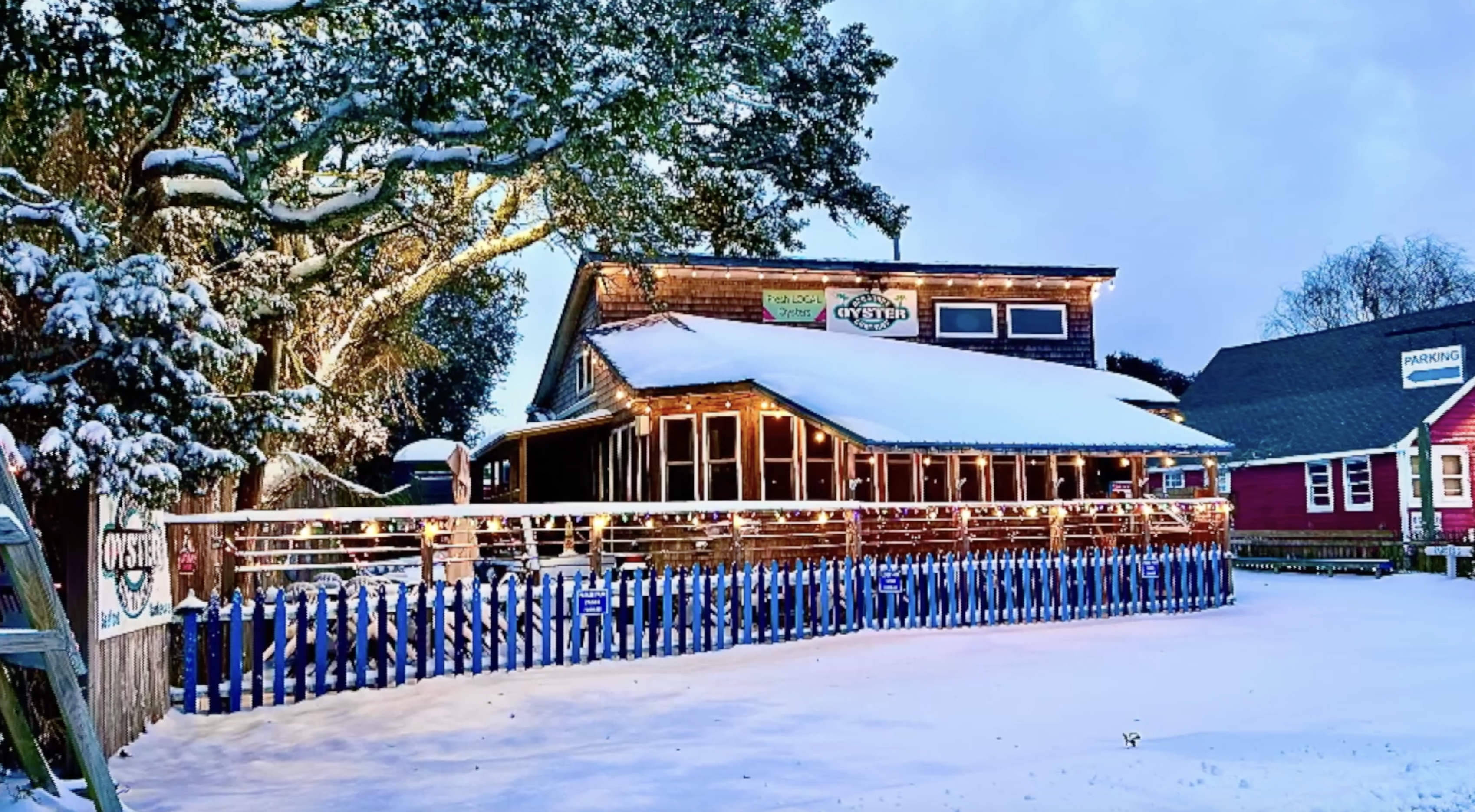OBX Ocracoke Snowstorm