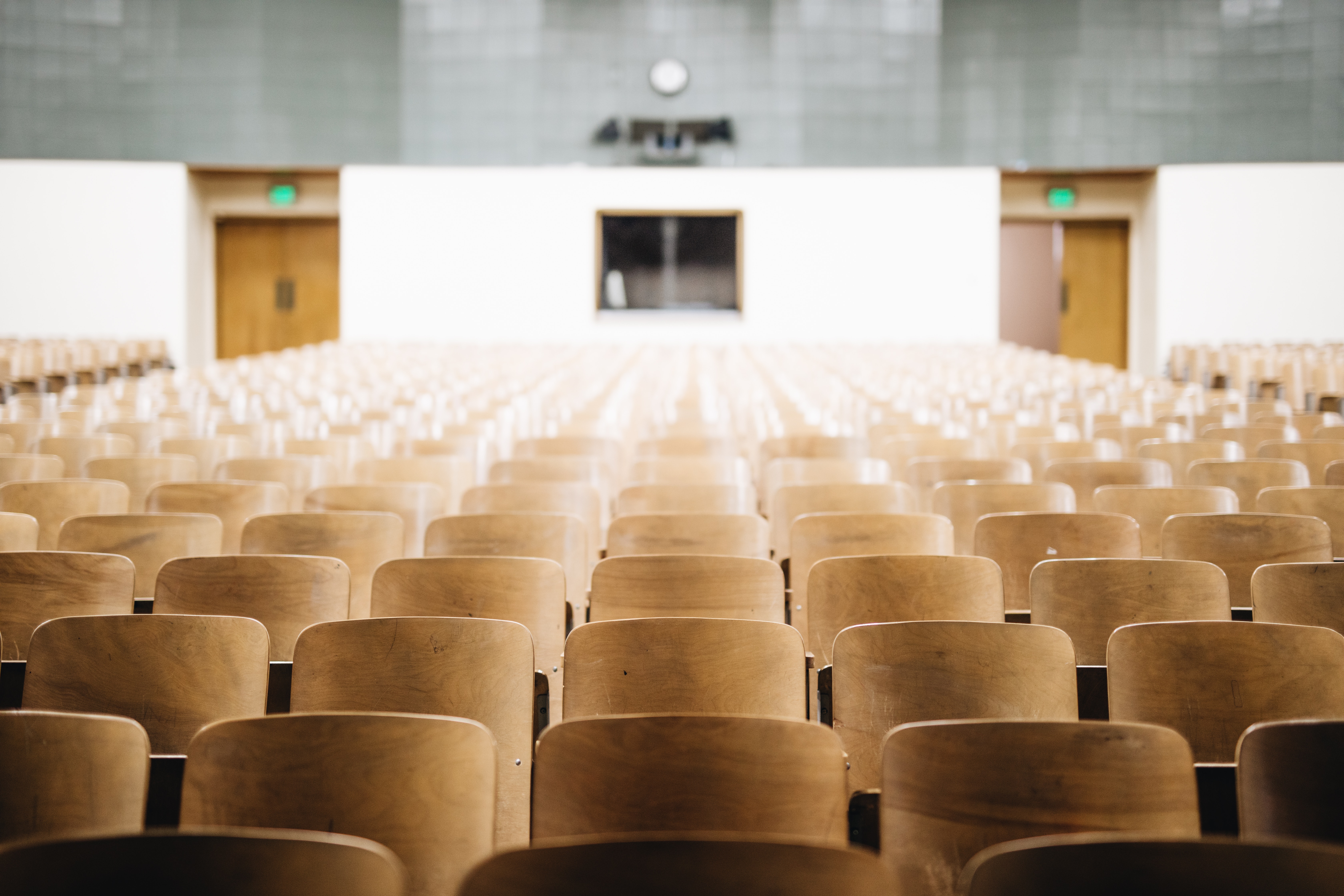 College classroom 