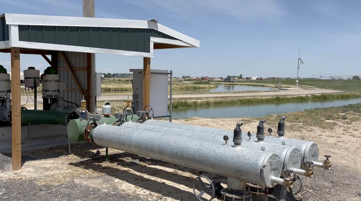 Over the last several years, the hundred-year-old system of irrigation ditches in Clover have been replaced with a modernized, pressurized system of pipelines.