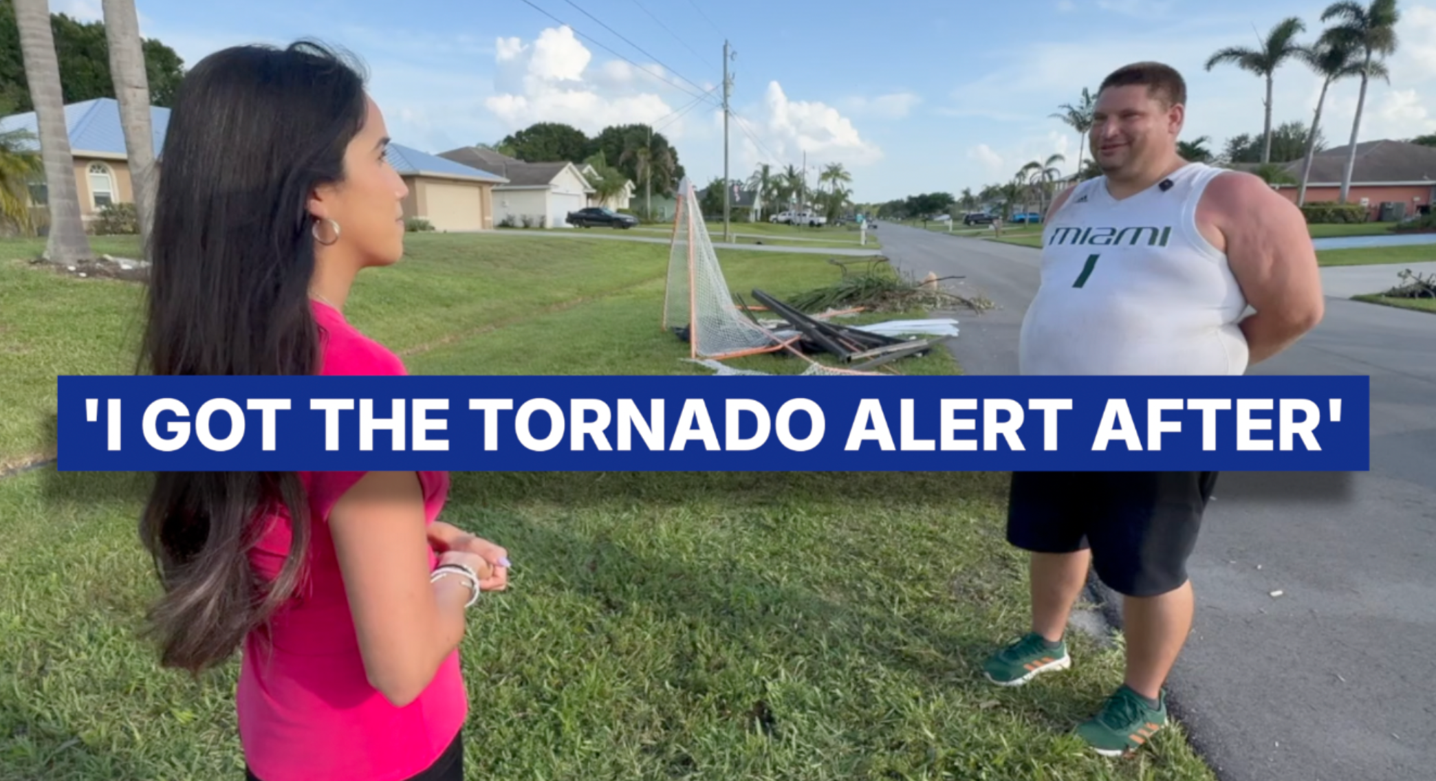 Port St. Lucie residents say tornado alerts came too late after EF-0 strikes neighborhood