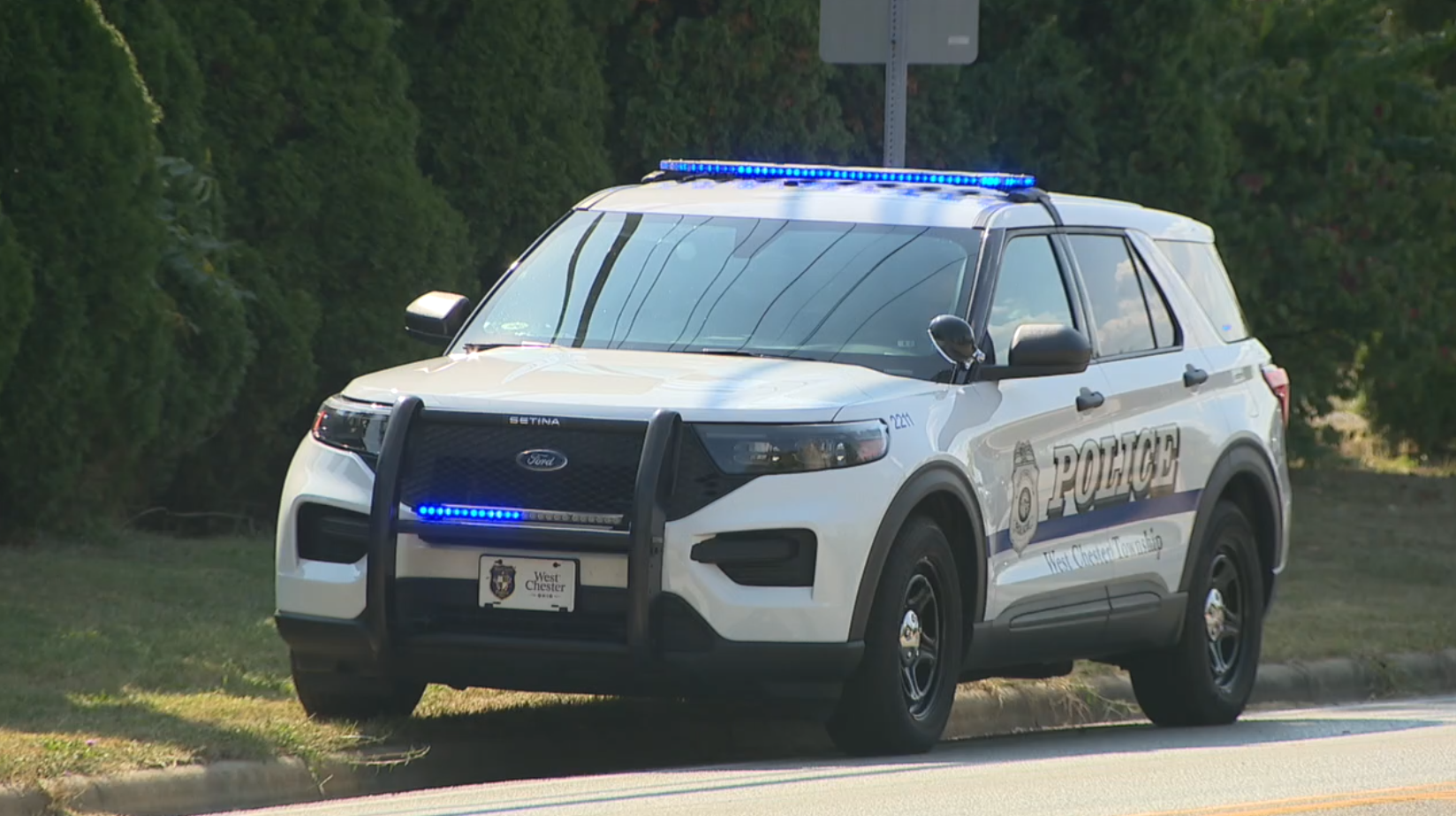 west chester police pursuit crash