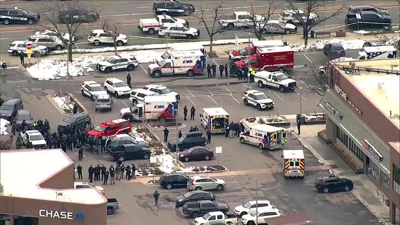 Active shooter response in Boulder, Colorado