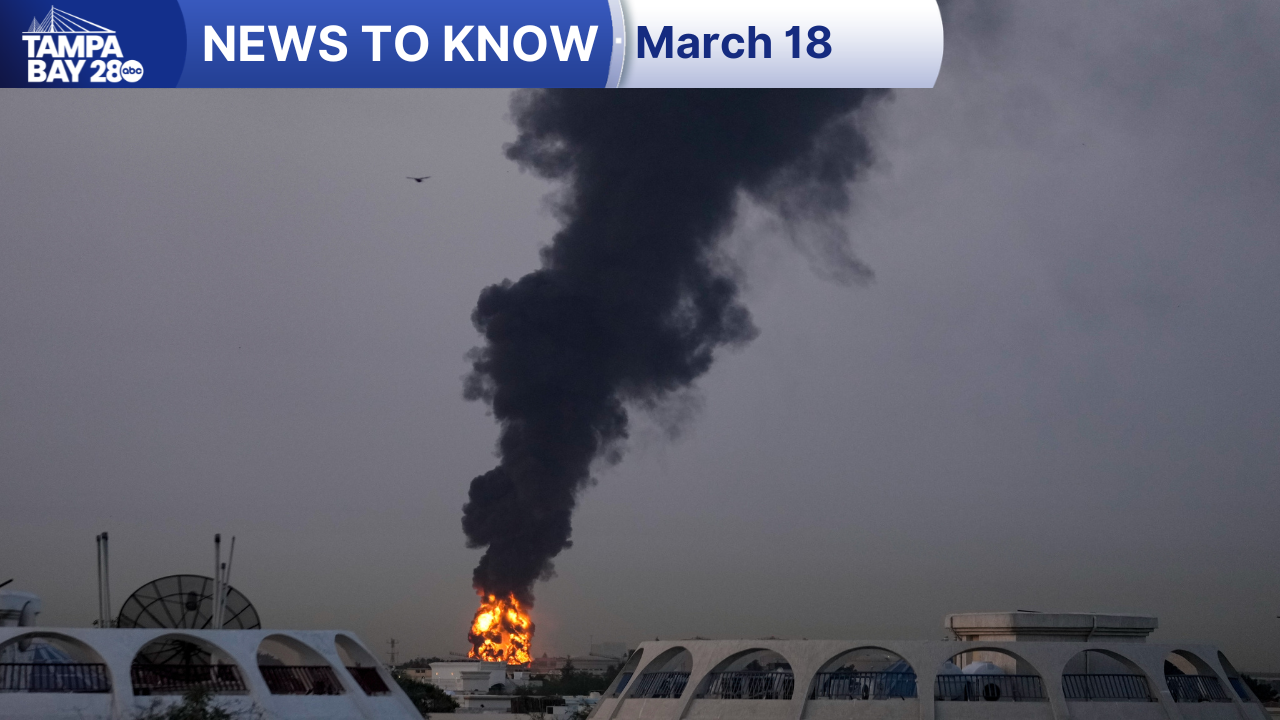 News to Know for March 18, 2026