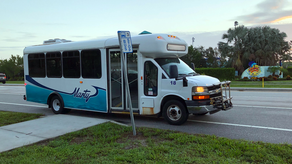 Martin County's Public Transit program “Marty” 