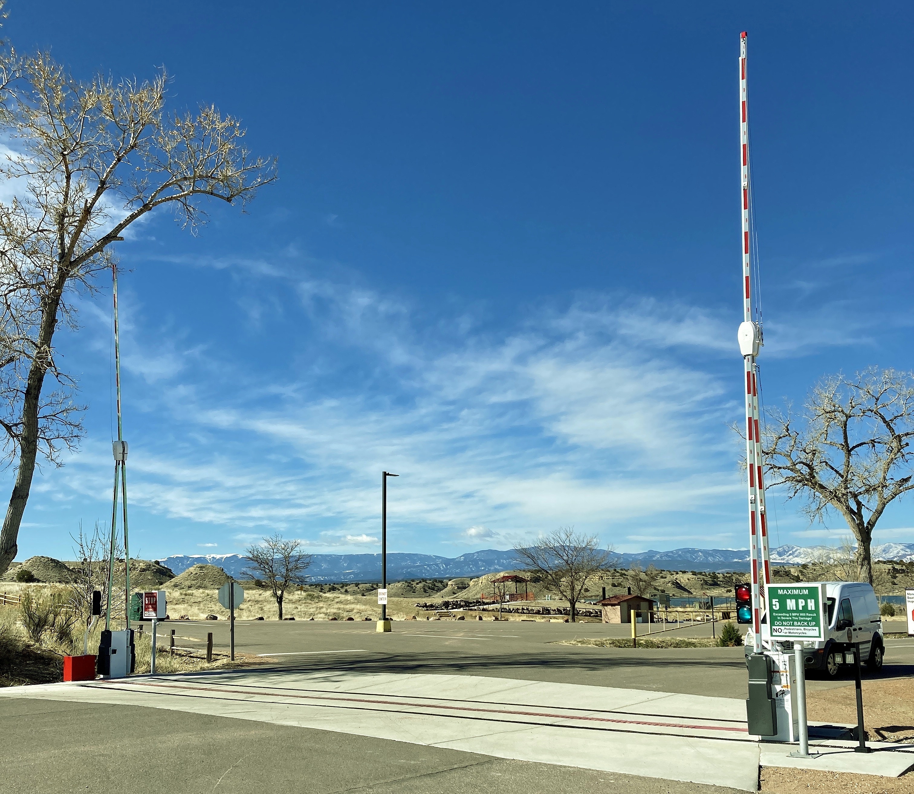 Lake Pueblo State Park Exit Gate 