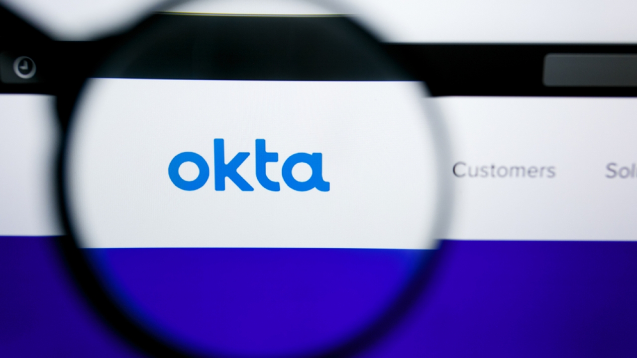 Okta on a web browser.