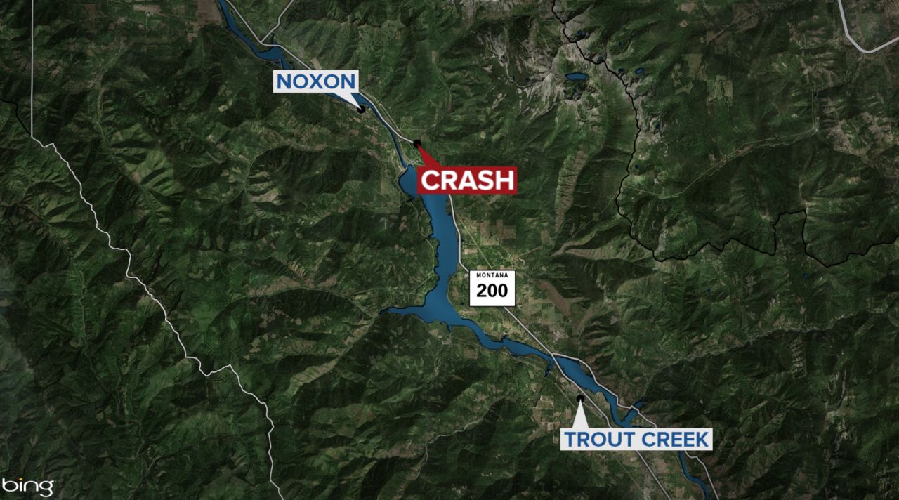 A woman died in a one-vehicle crash in Sanders County on Saturday, March 15, 2025.