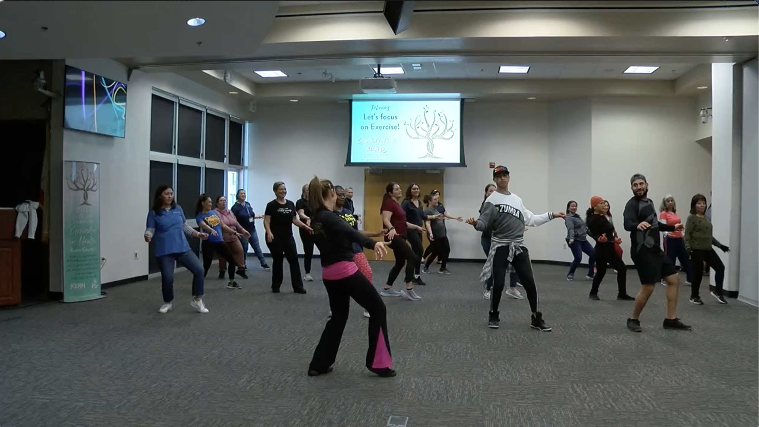 Grounded in Health Zumba class