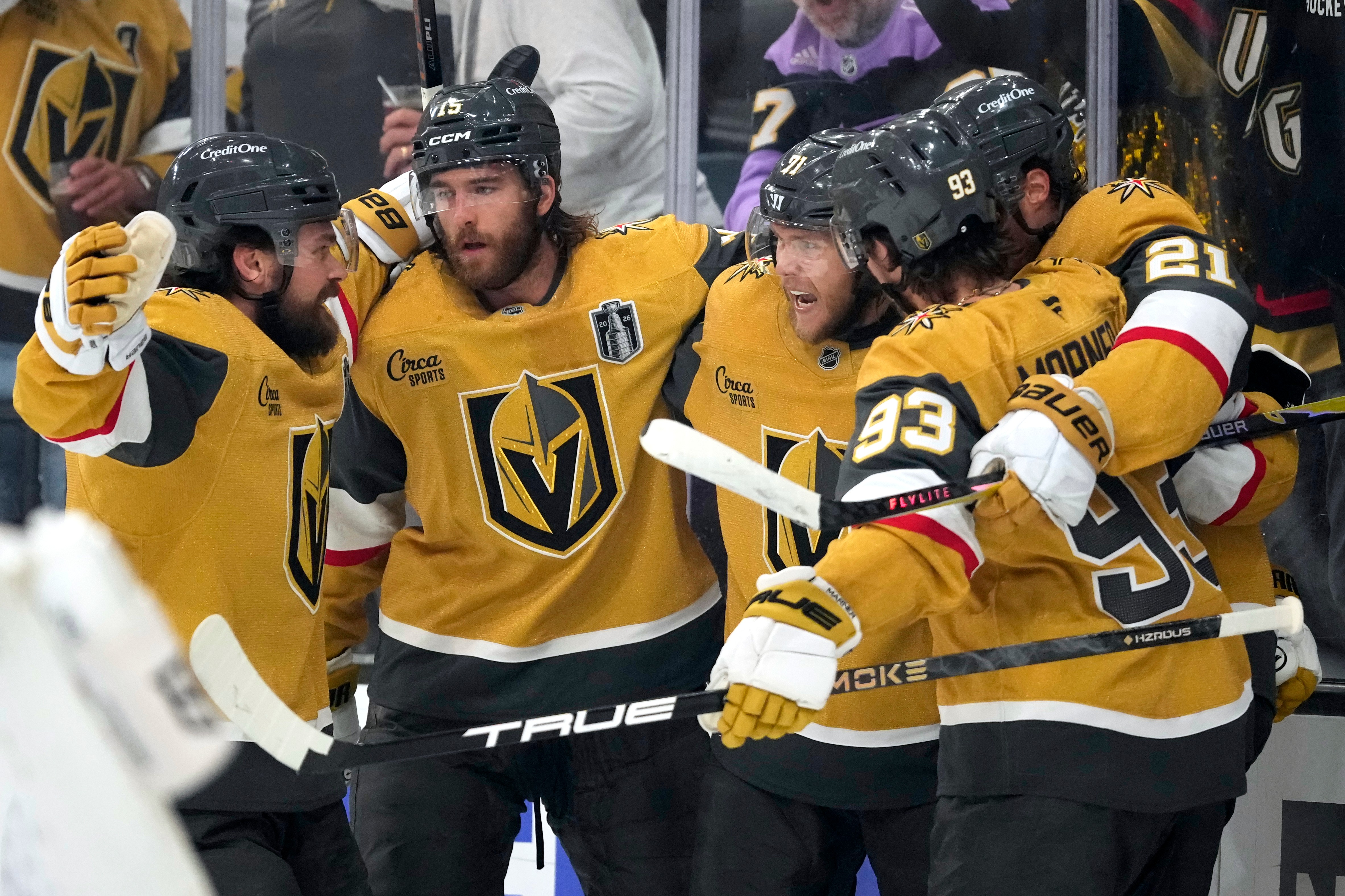Stanley Cup Hurricanes Golden Knights Hockey