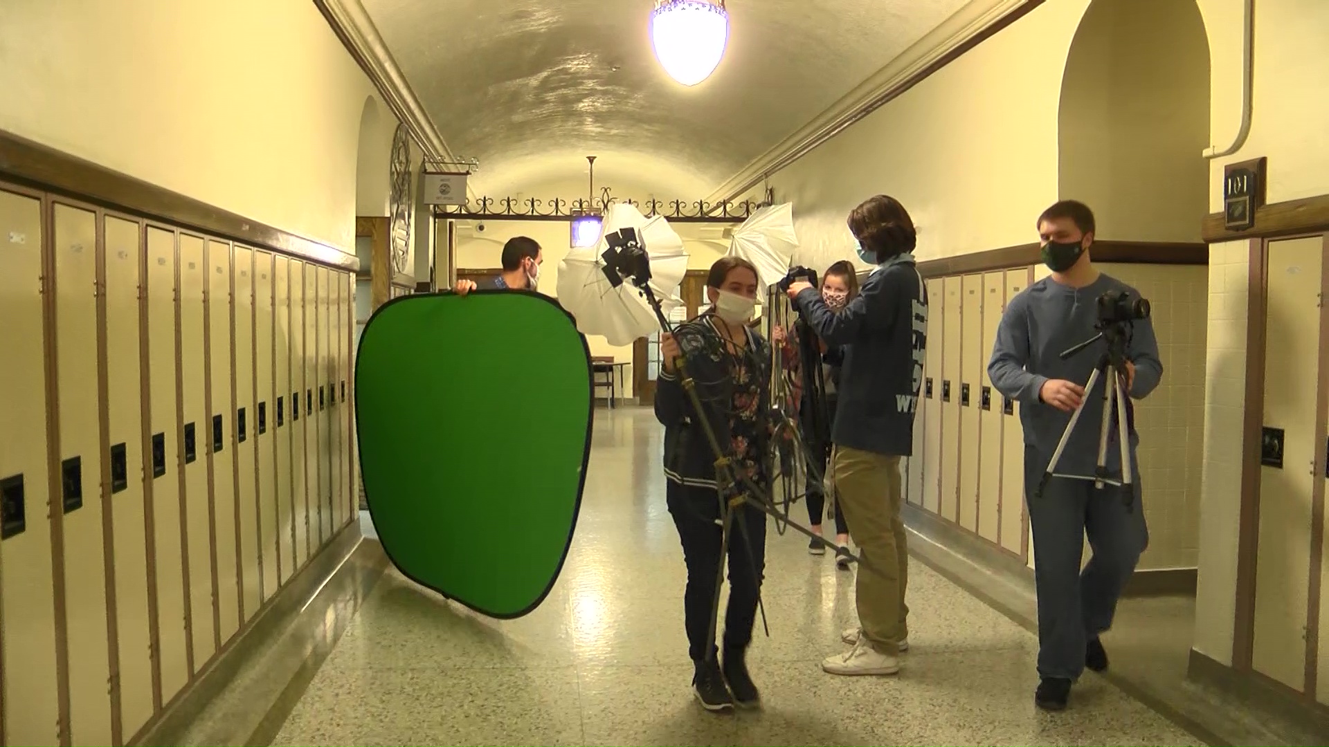 Great Falls students learn about video production