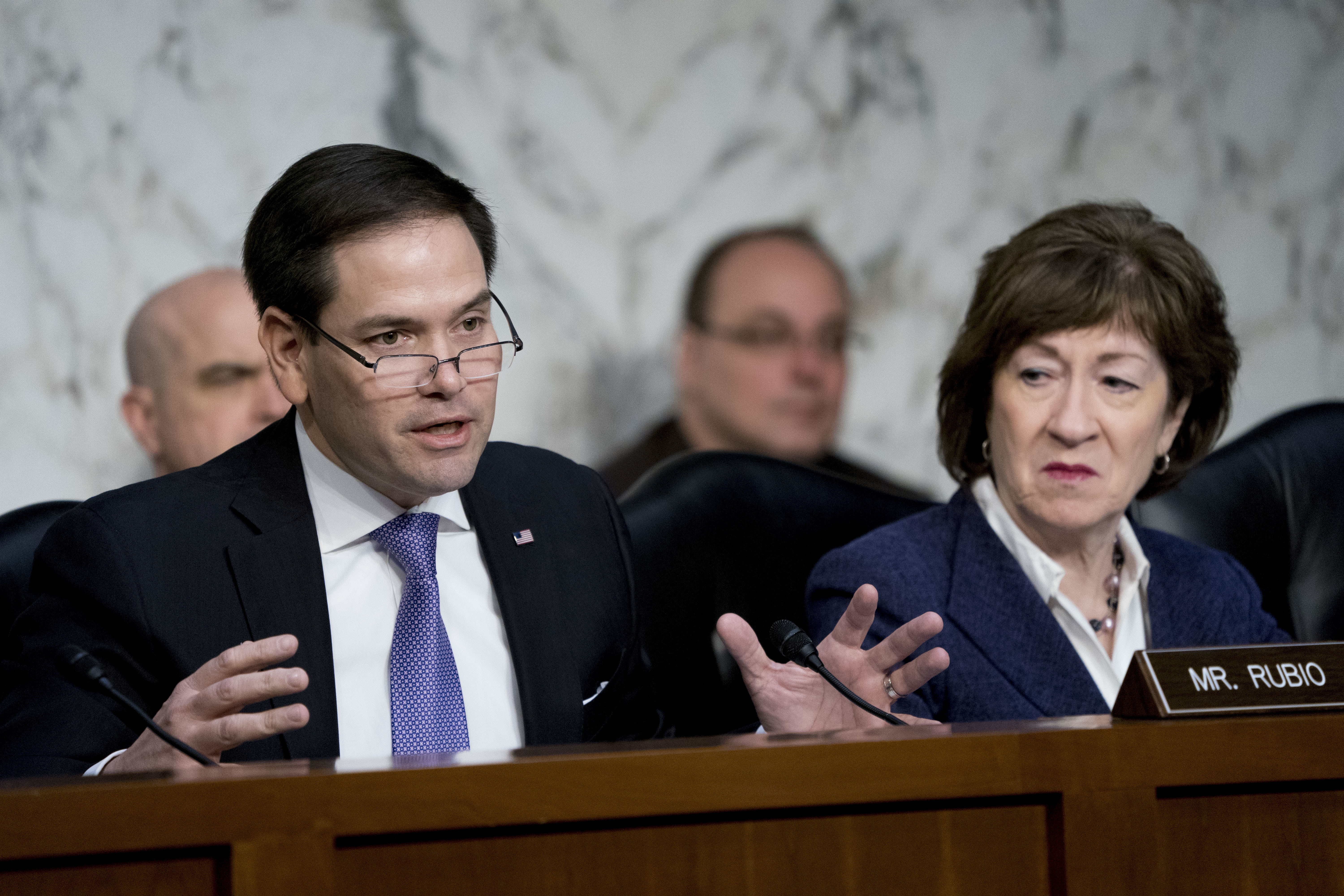 Marco Rubio, Susan Collins