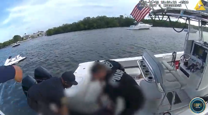 Boynton Beach police WaveRunner rescue
