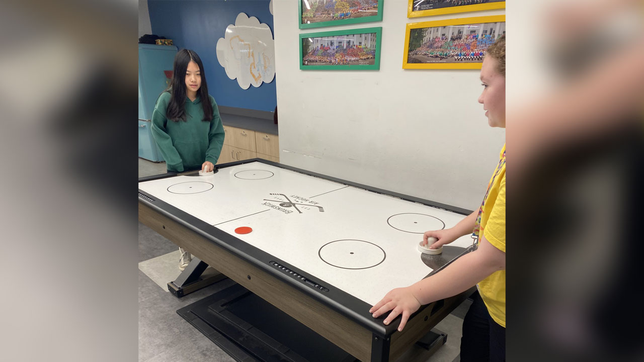 The teen center at the Peter Blum Family YMCA of Boca Raton.