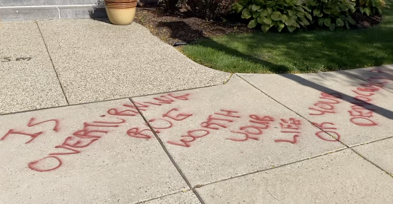 Vandals target Lansing church opposed to abortion