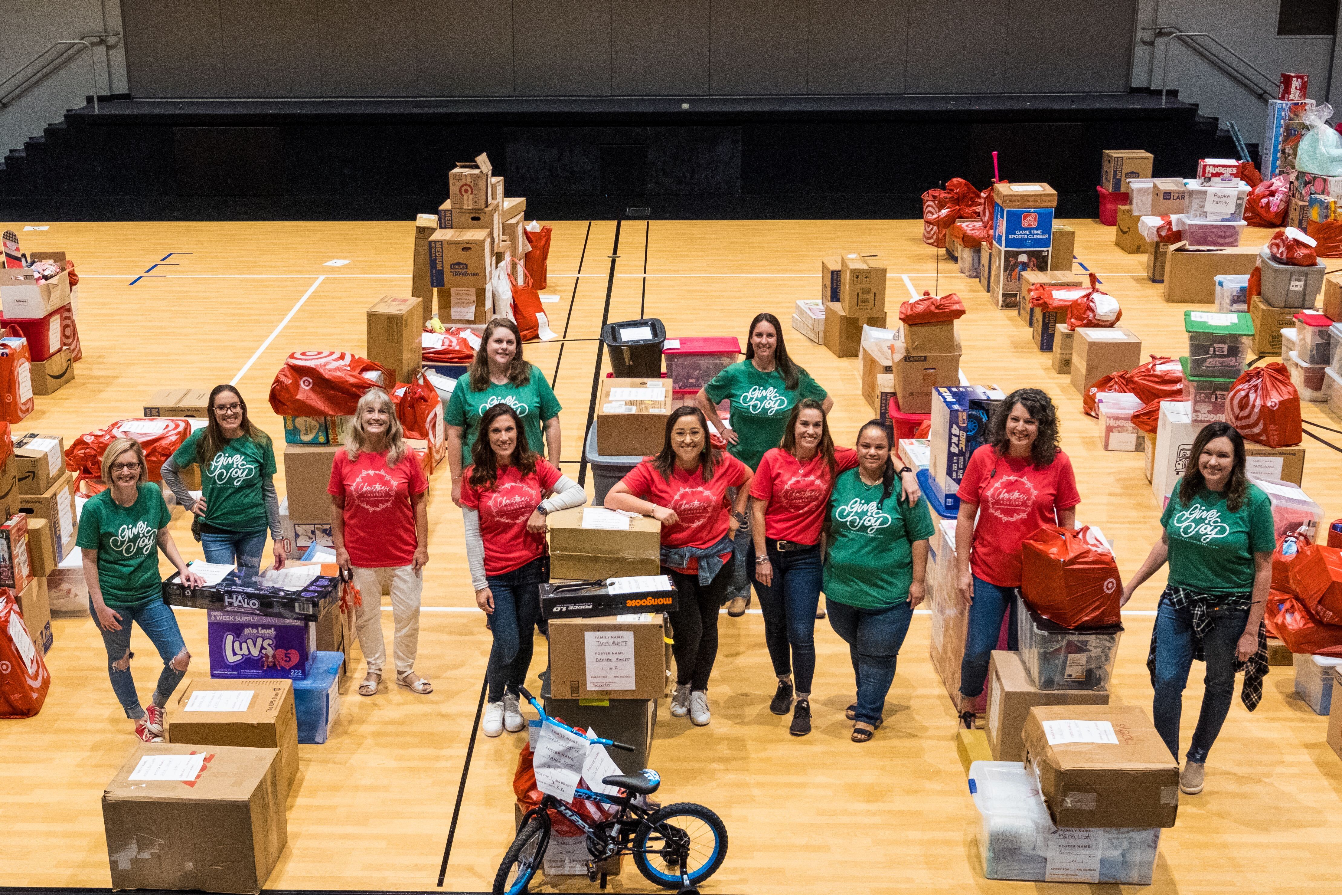 foster moms shop for children