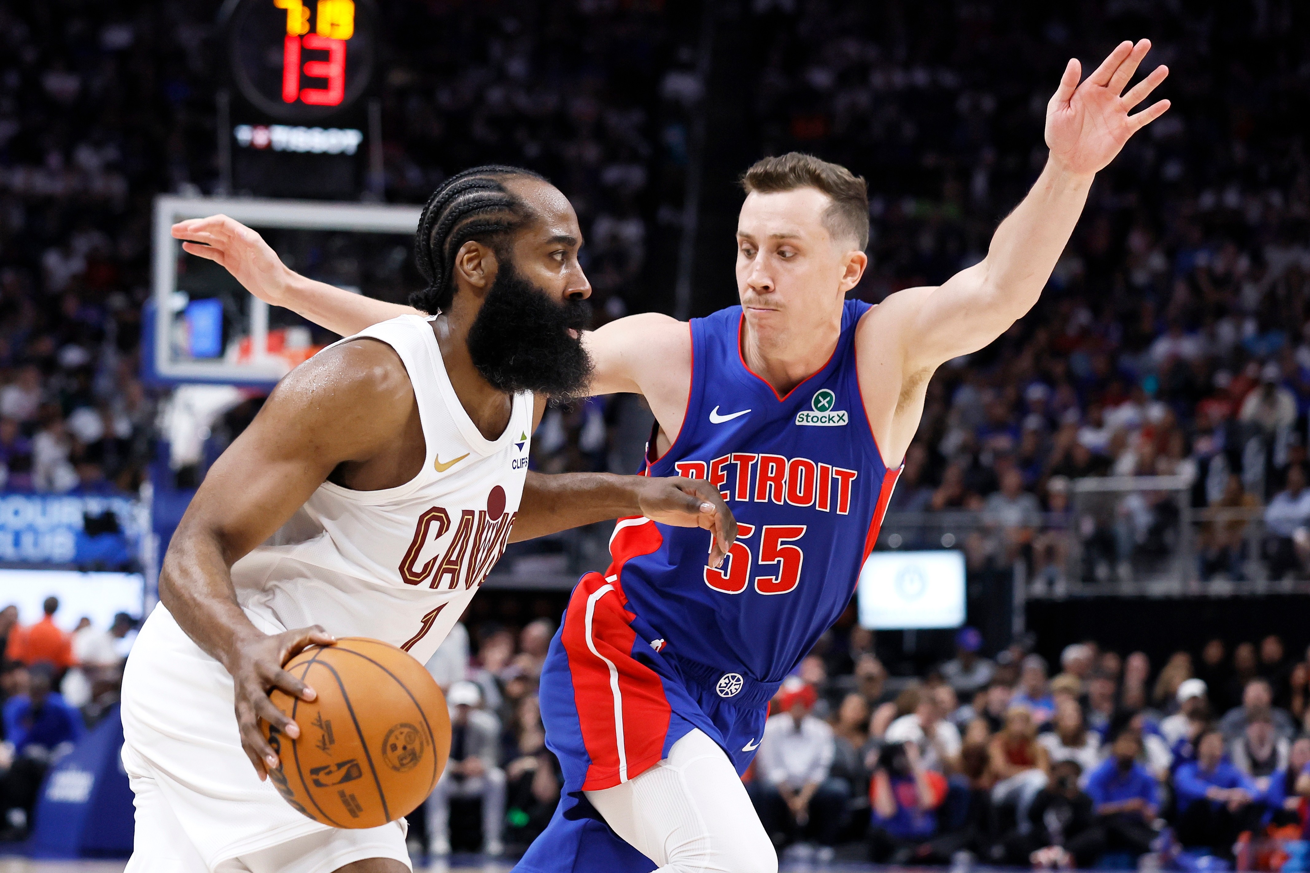 Cavaliers Pistons Basketball