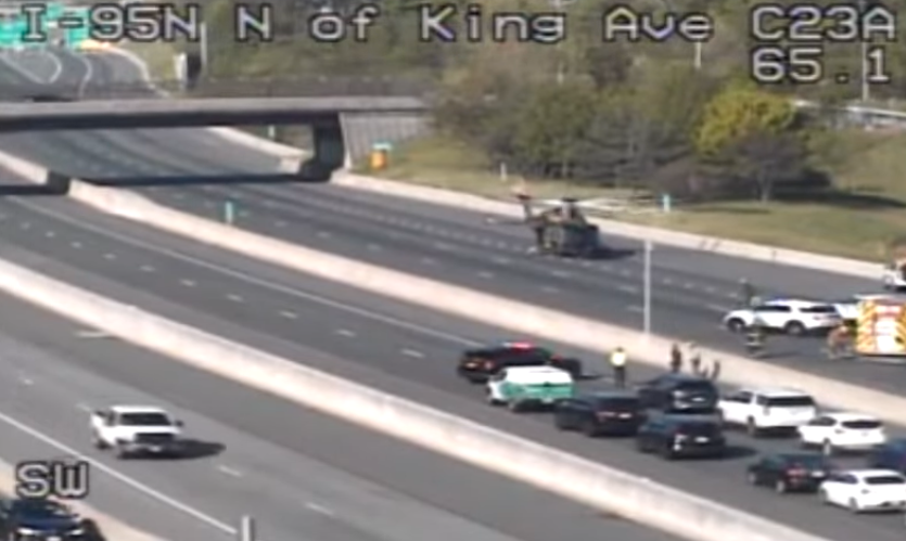 I-95 White Marsh Crash