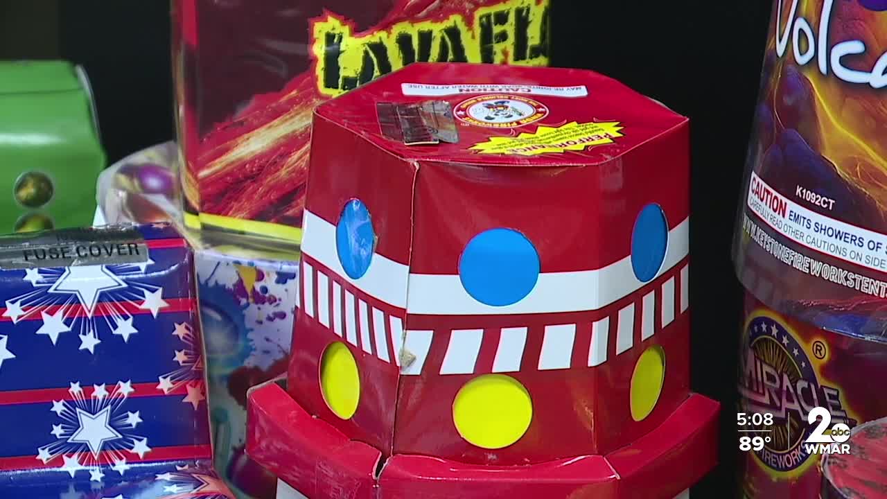 Maryland officials warn of fireworks dangers ahead of July 4th celebrations
