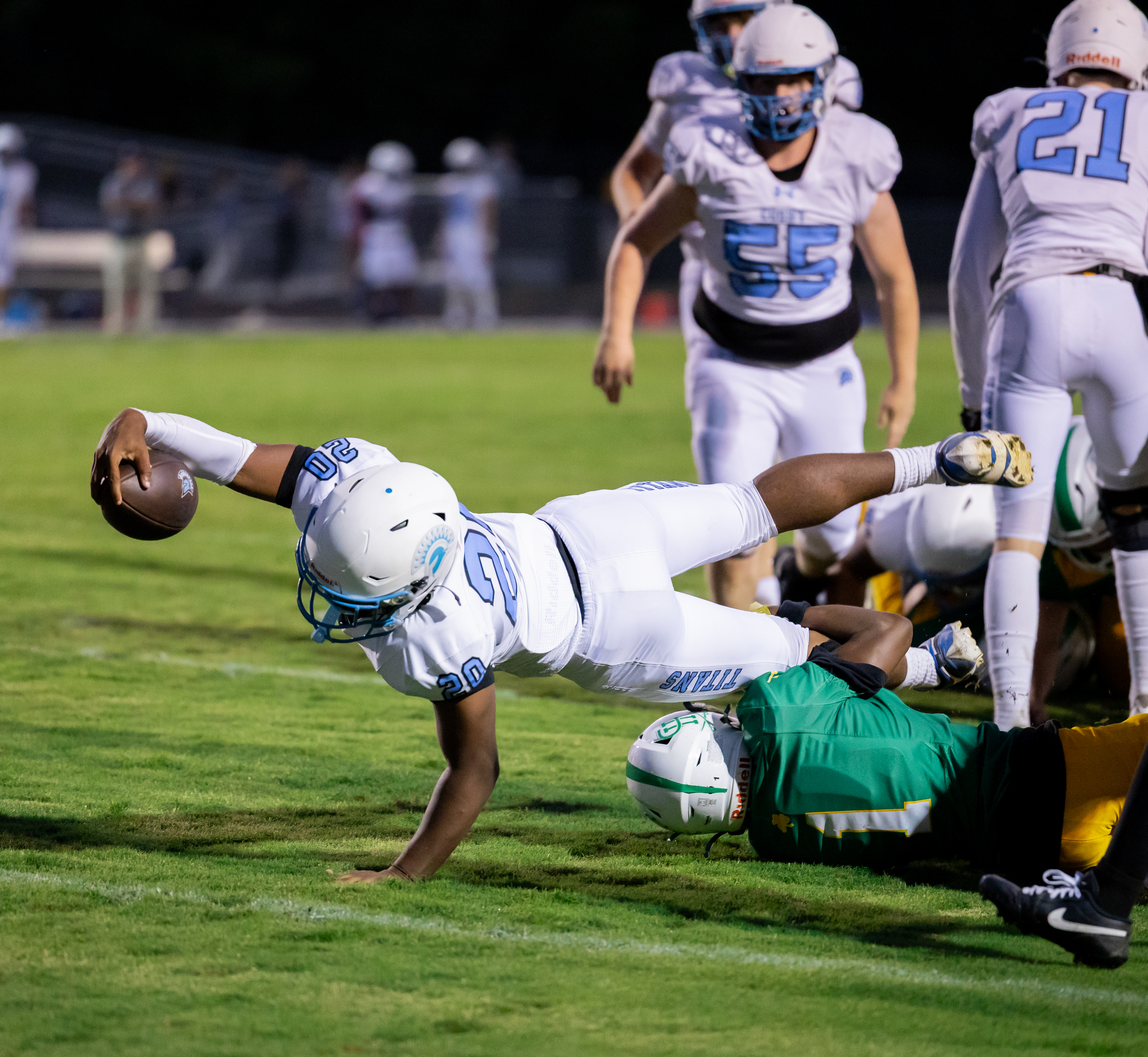 Cosby tops Clover Hill 21-20