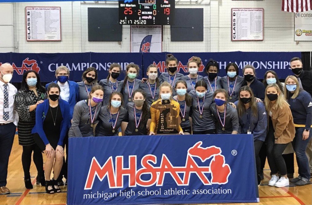 Marian Volleyball State Championship