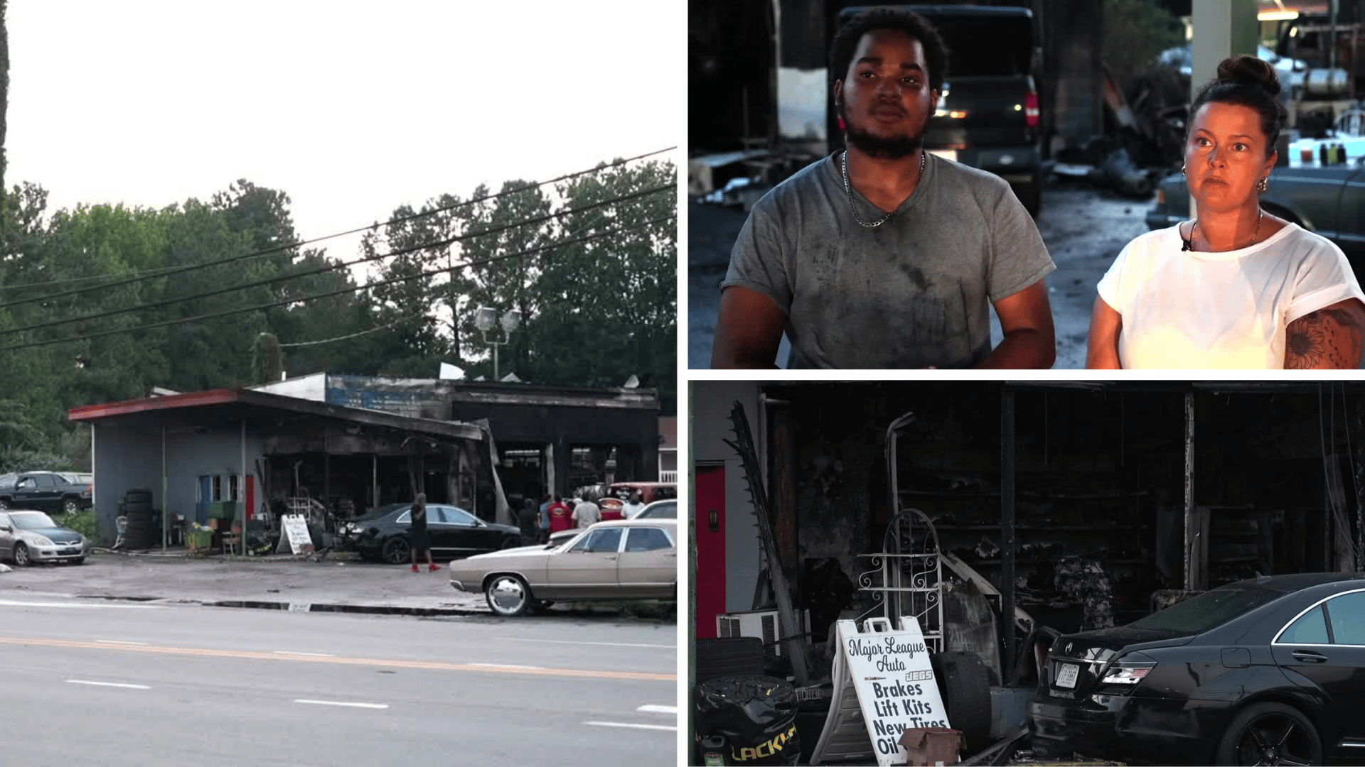 Fire destroys Dinwiddie auto shop: 'His whole world changed'