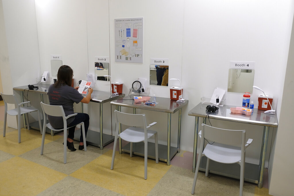 California Opioid Injection Sites