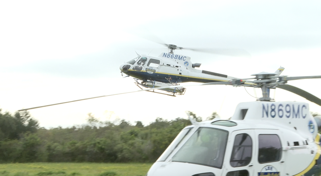 Lee County Mosquito Helicopter in Tampa