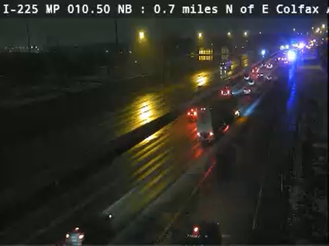 I-225 crash between I-70 and Colfax