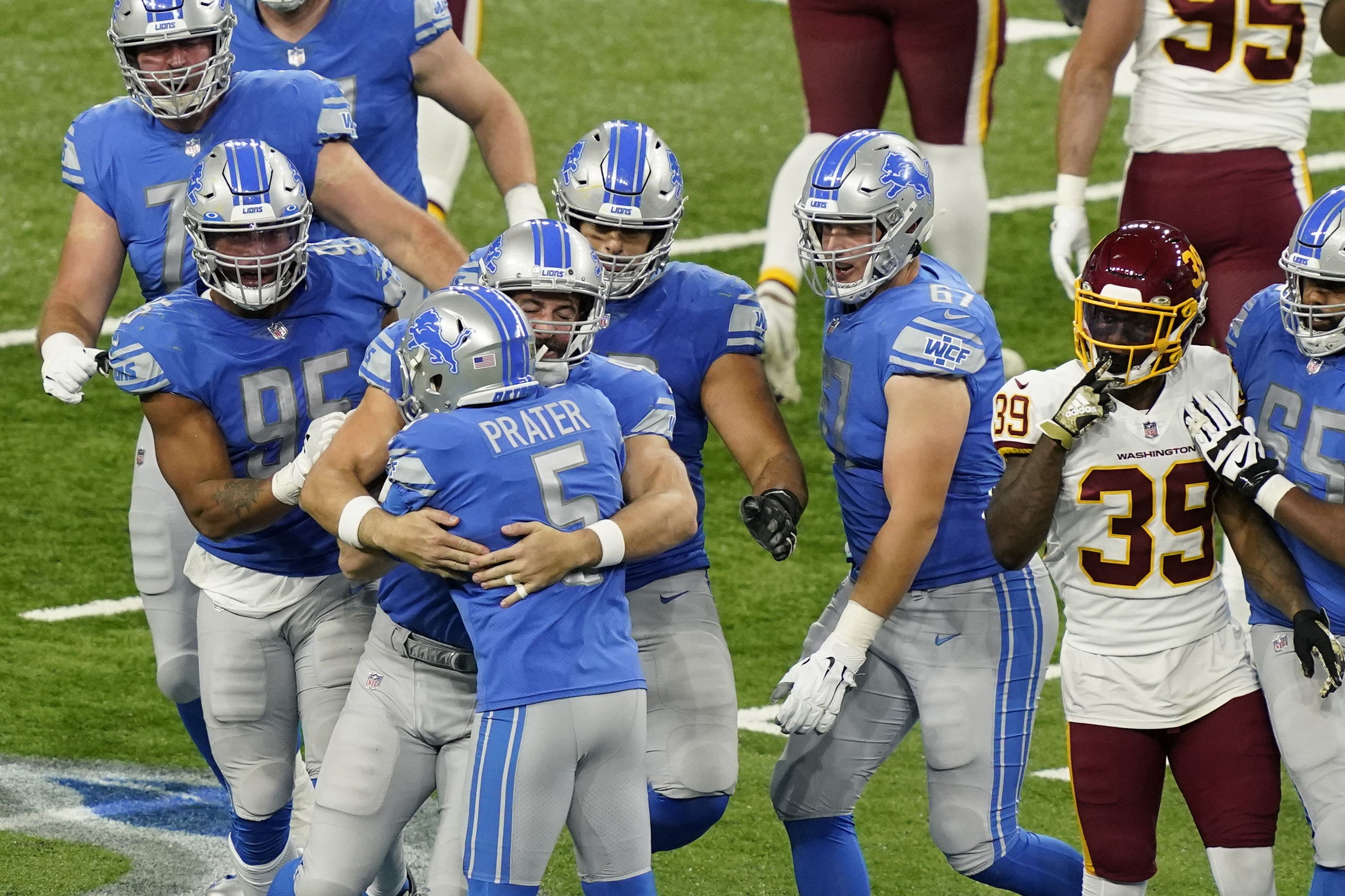 Even during shaky season, Matt Prater has been big for Lions