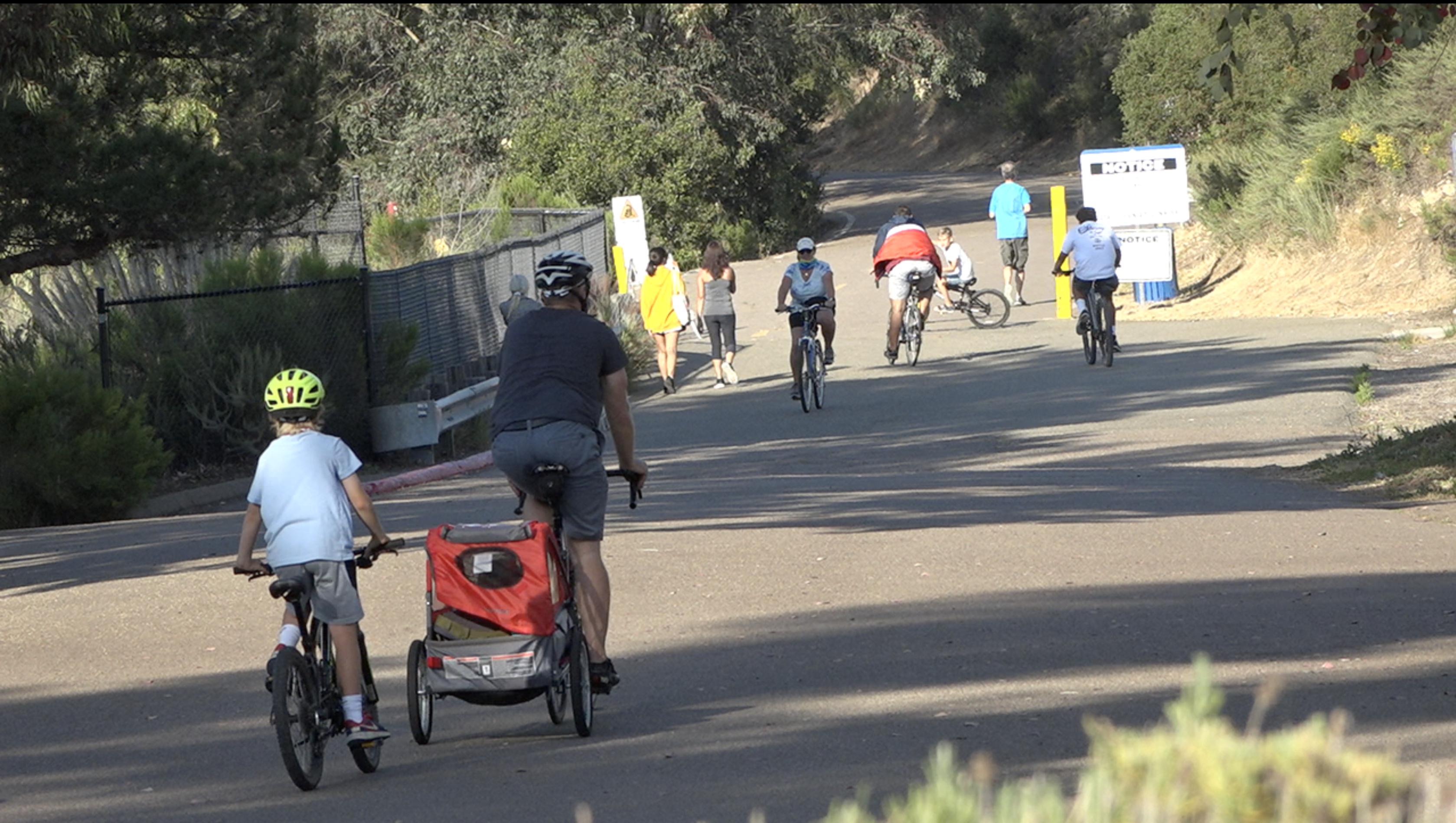 Lake Miramar becomes hot spot after reopening