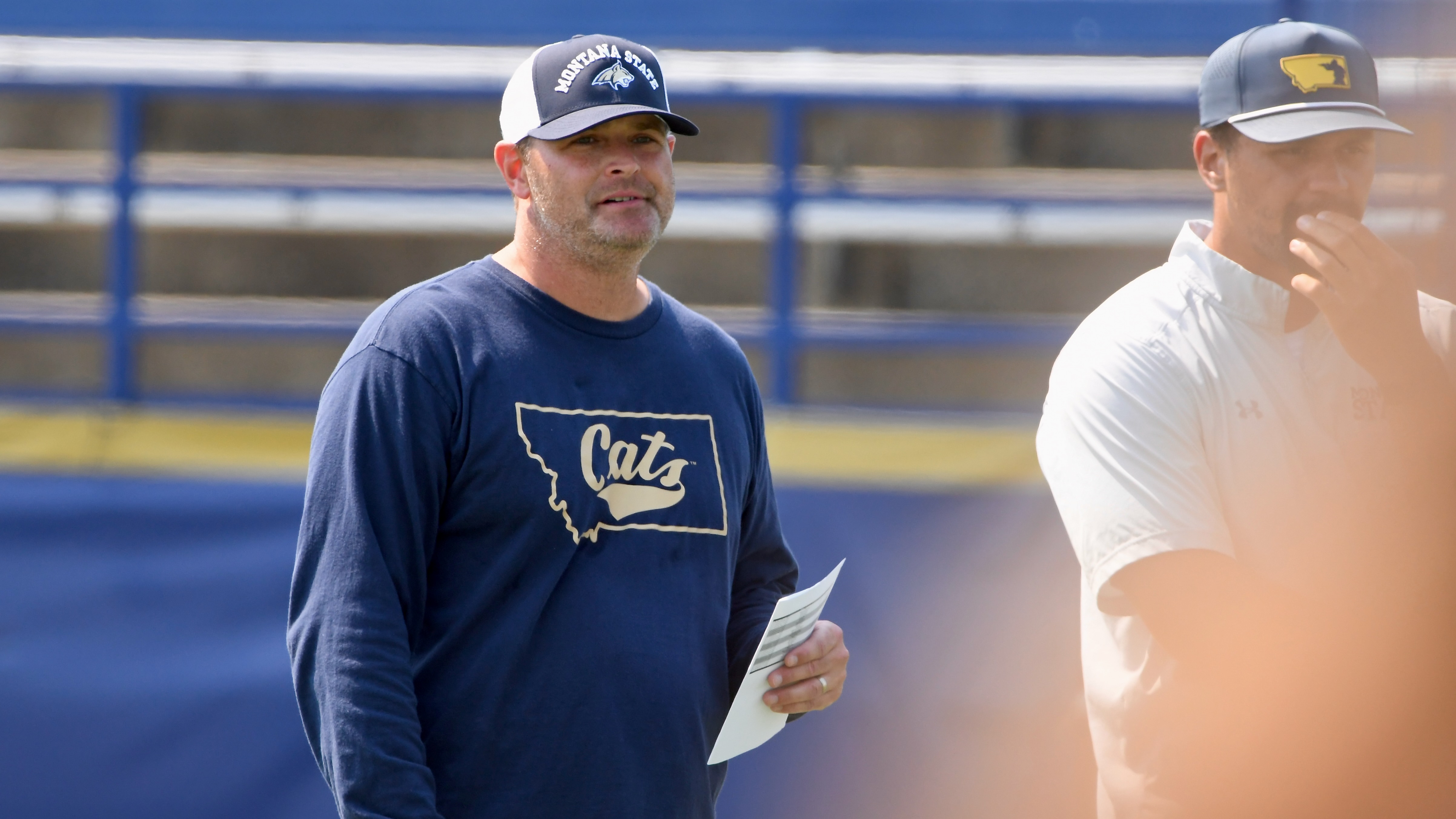 Montana State fall football practice