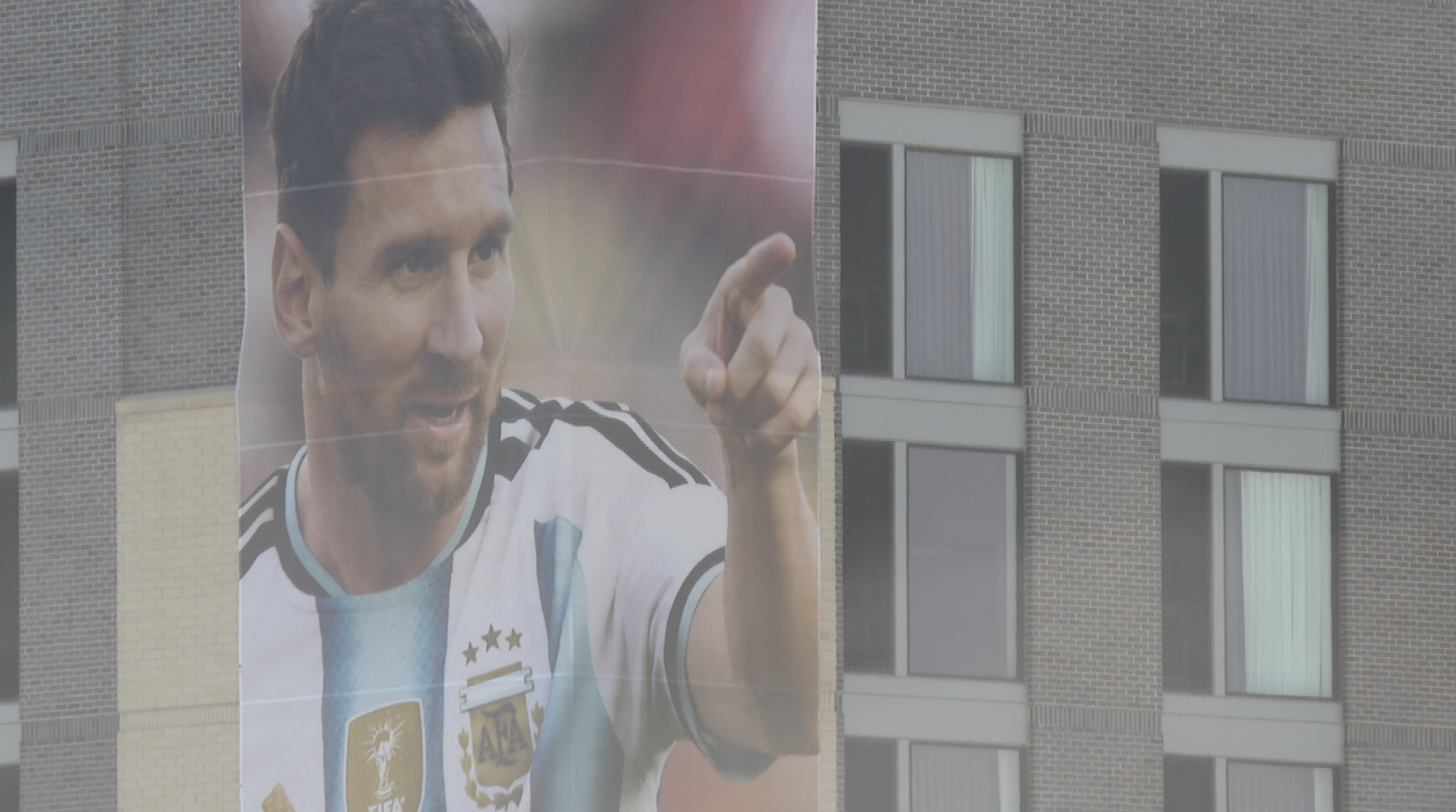 Messi on Origin Hotel
