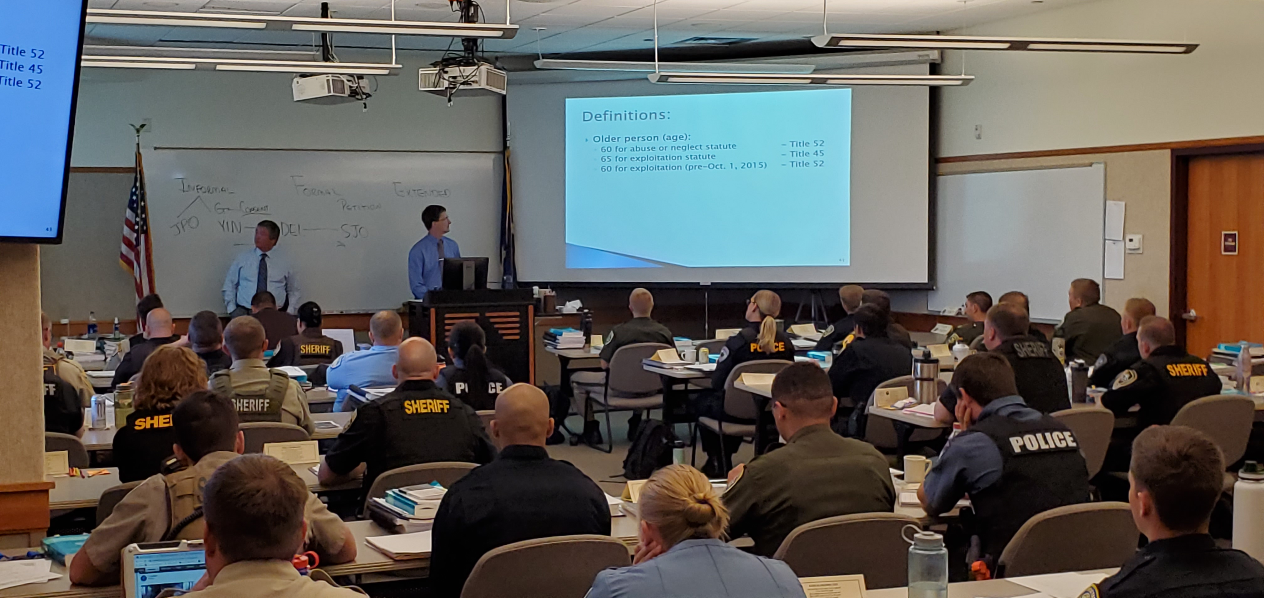 Elder abuse academy training