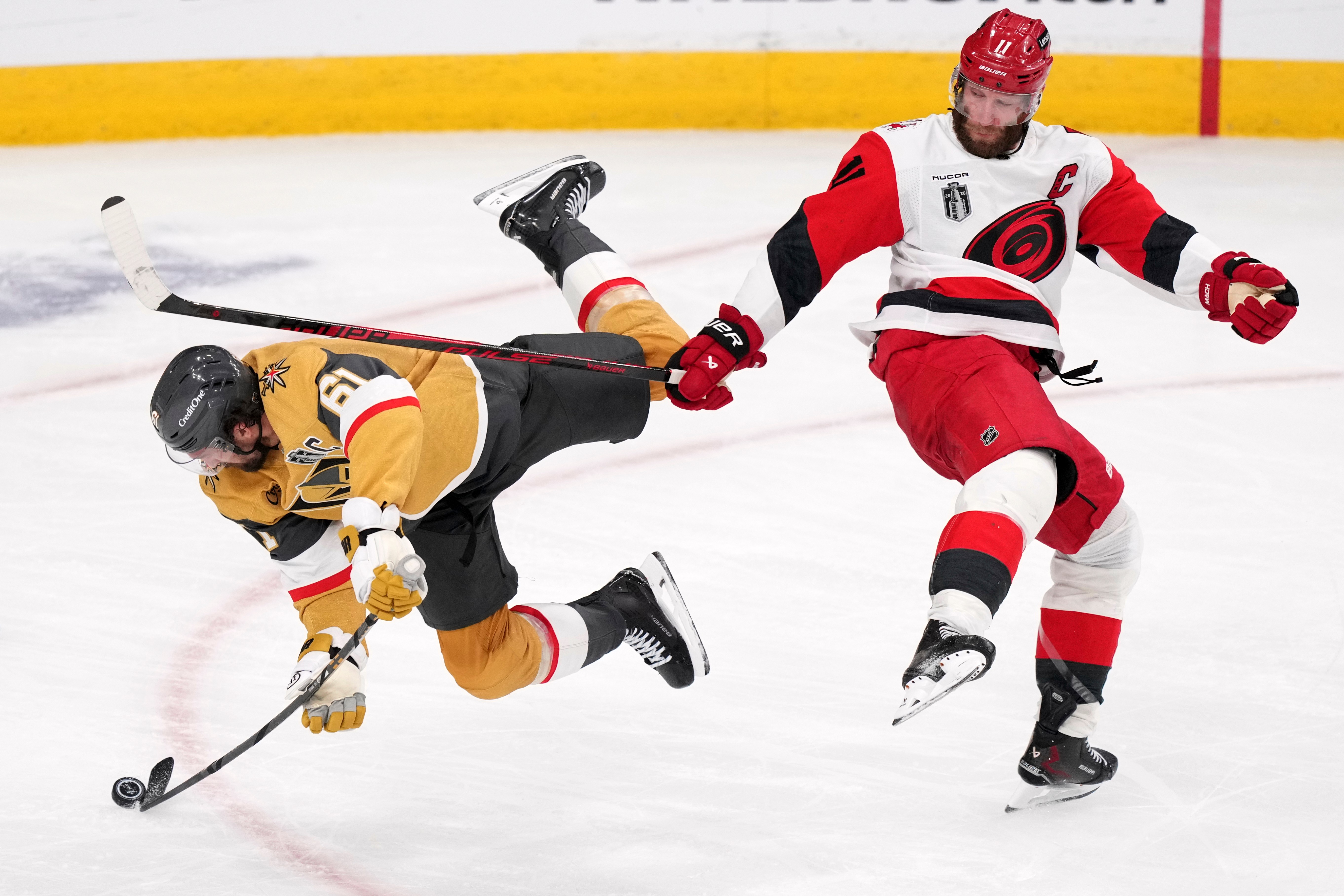 APTOPIX Stanley Cup Hurricanes Golden Knights Hockey