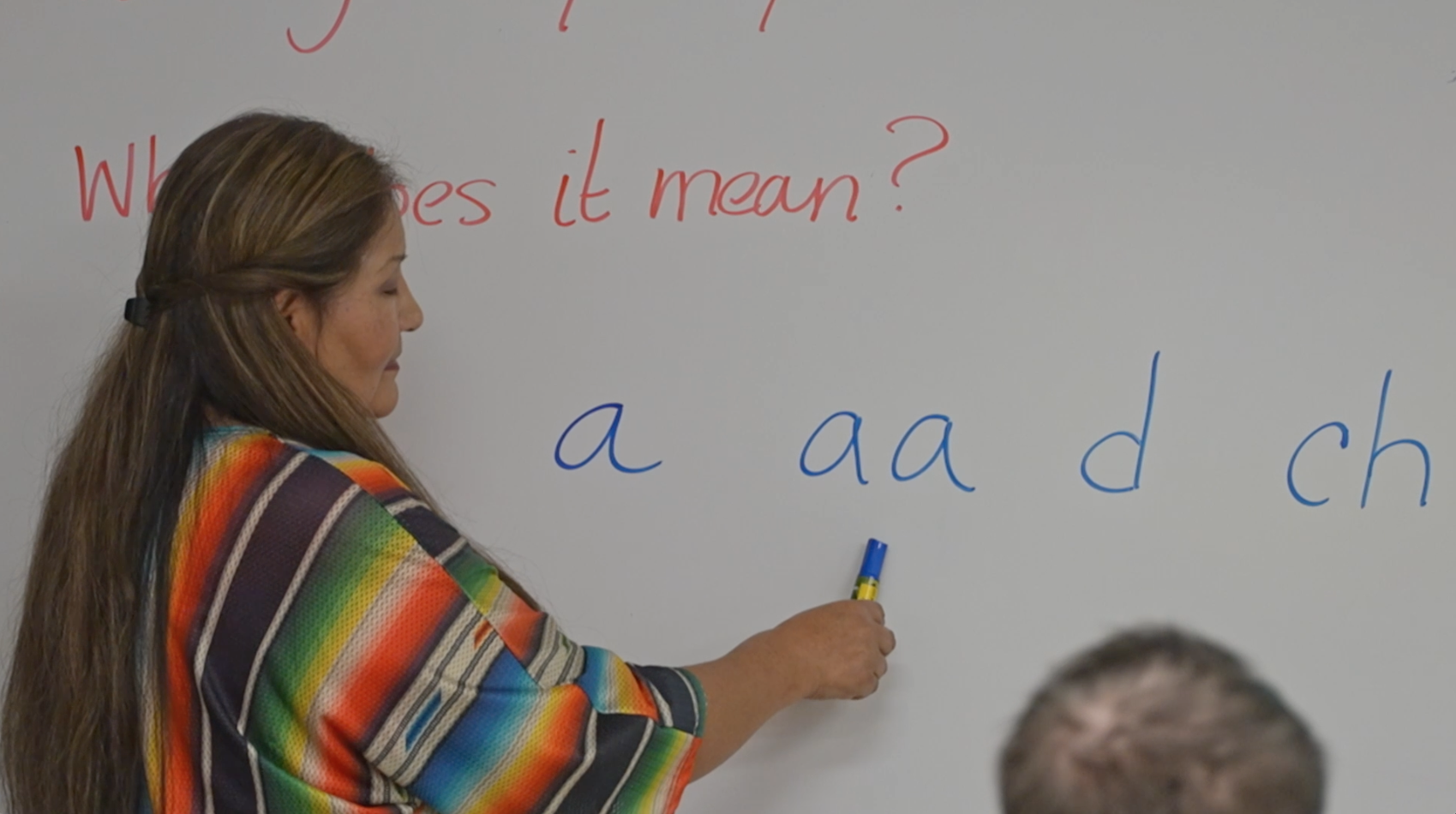MSU-Billings Crow language class