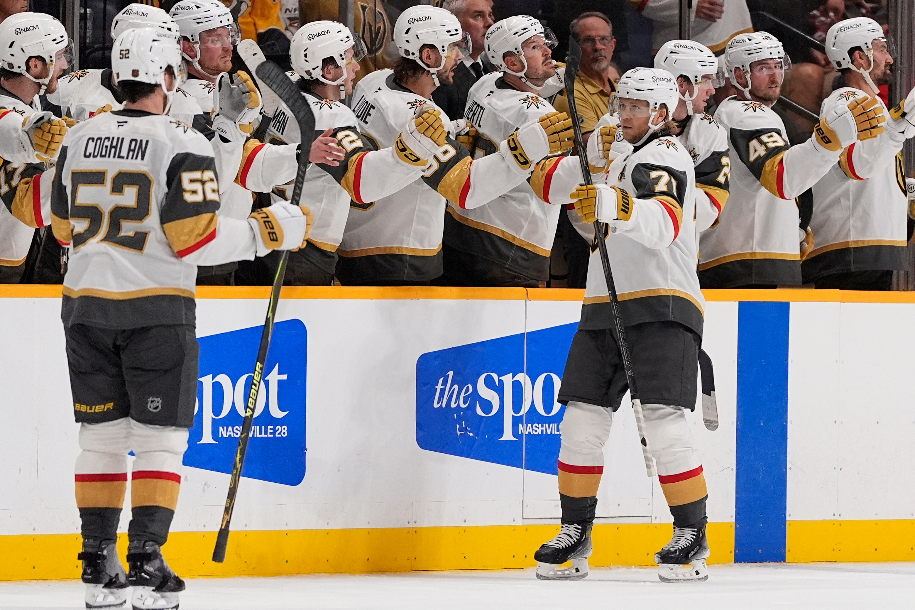 Golden Knights Predators Hockey