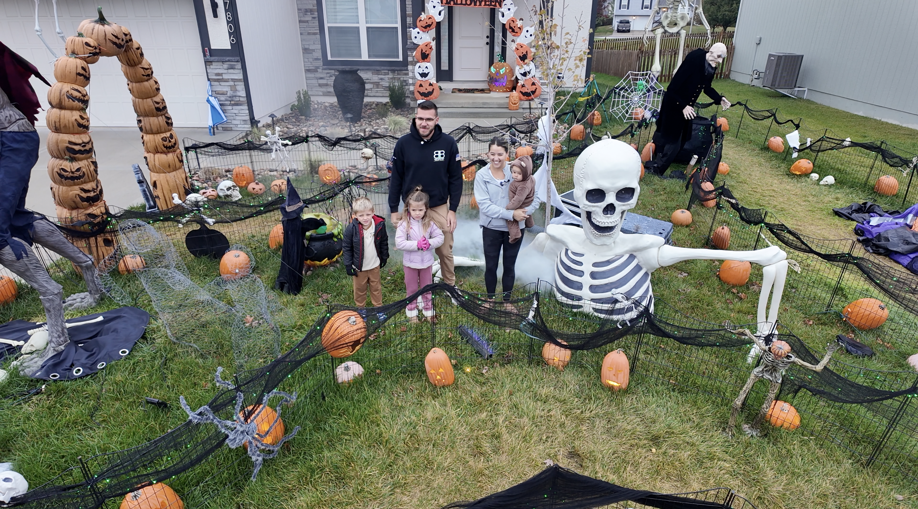 Northland Family Turns Front Yard into Halloween spectacle to keep neighborhood tradition alive