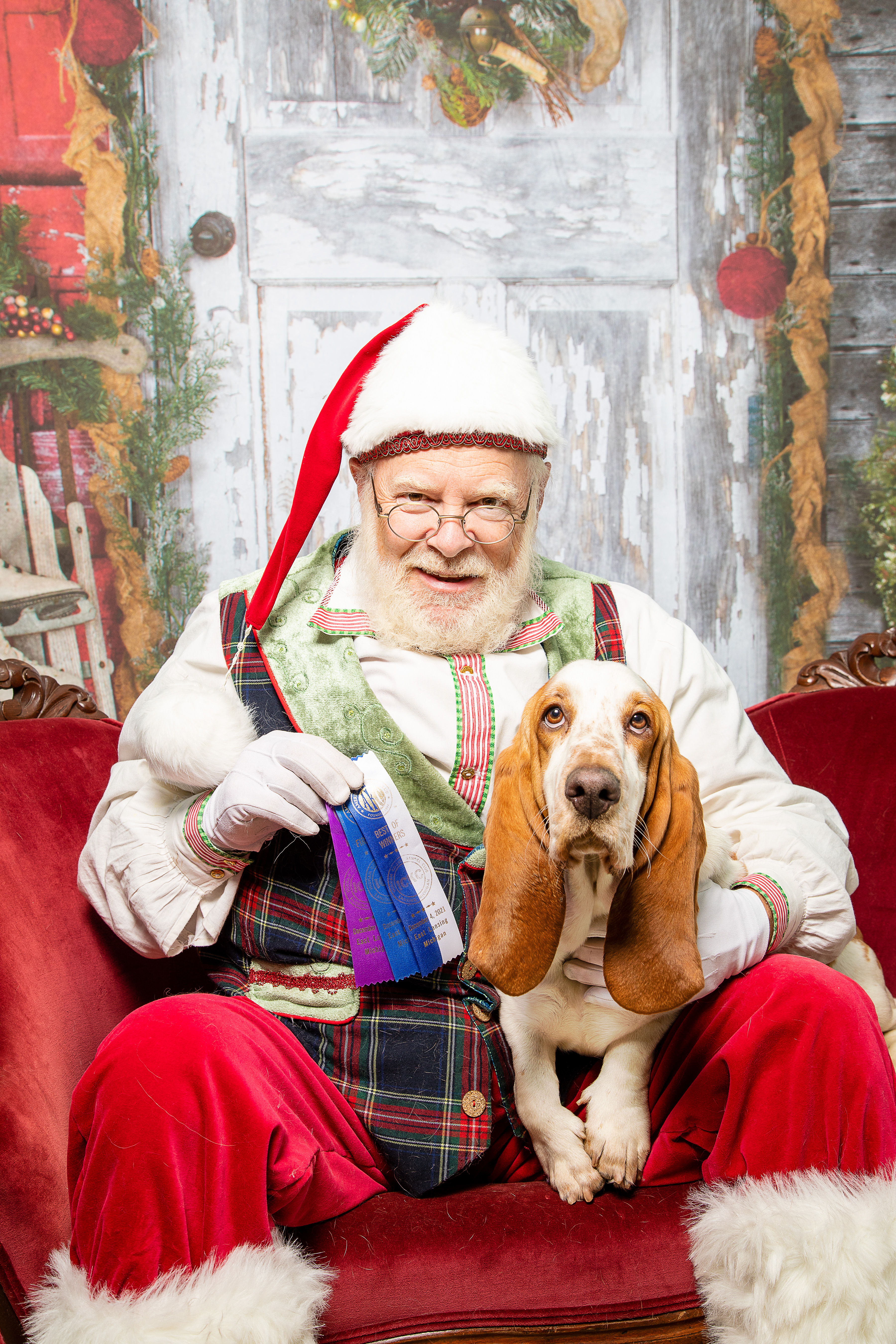 Capital Area Humane Society Santa visit 